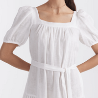 Casual Puffy Sleeve Dress