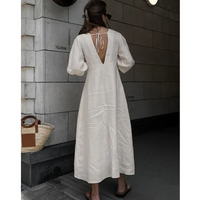 Puff Sleeve Summer Dress